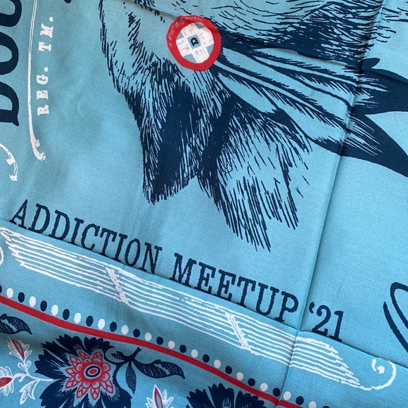 🐺New Double D Ranch “Wolf Pack" Scarf 🐺 Bohemian Boho Western Accessories - Picture 5 of 7